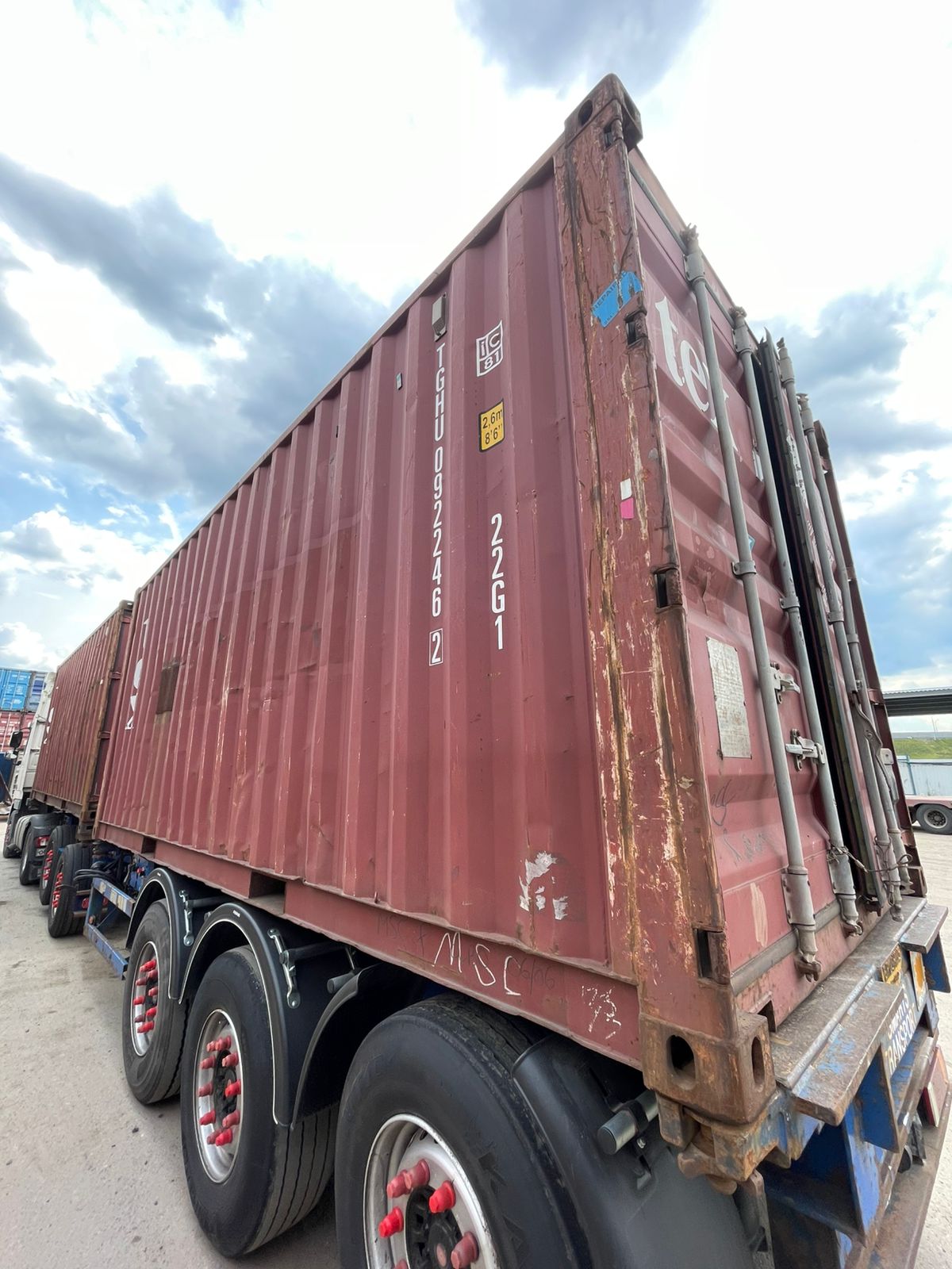 Морской контейнер TGHU0922462
